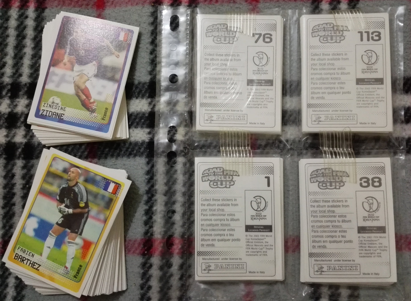 Panini Road To Fifa World Cup 2002 Complete SET