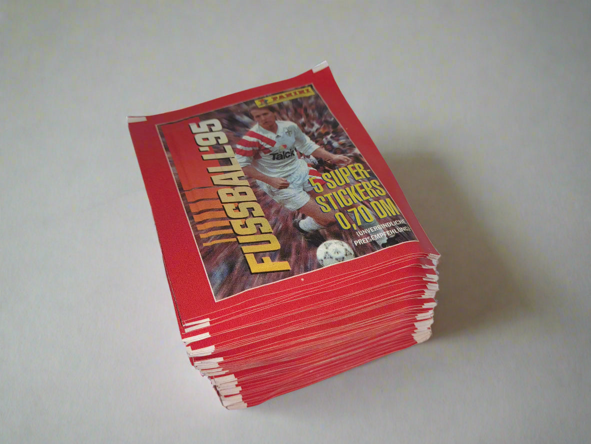 panini fussball 1995 packets football rare