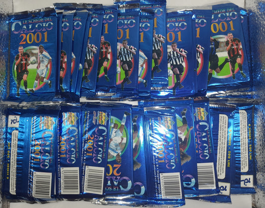 Mundi Cromo Calcio 2001 packets in very good condition.