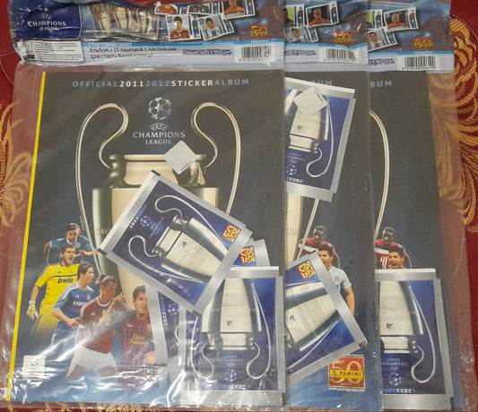 panini CL 2011/2012 Albums