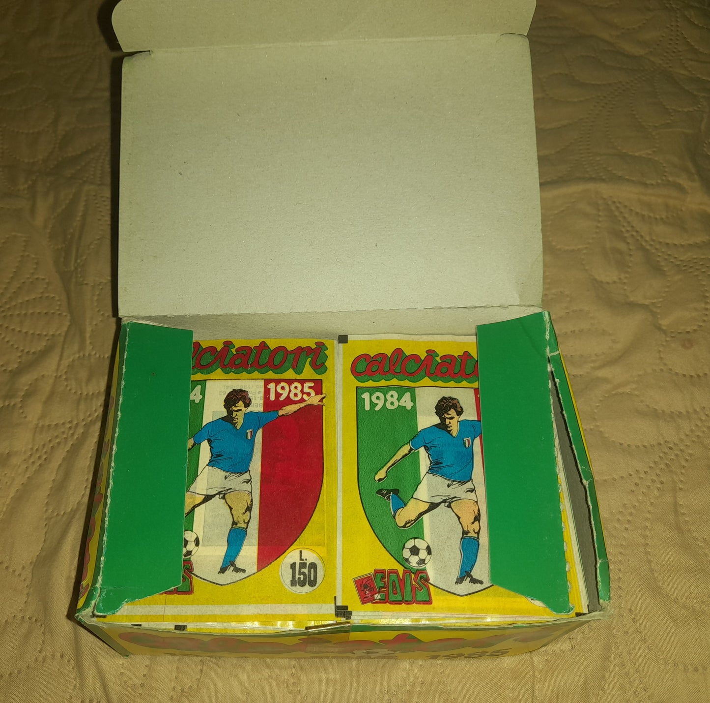 Edis Calciatori 1984/85 100 Packets Box