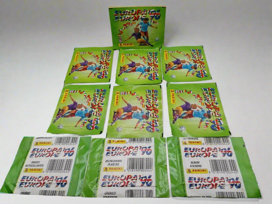 Panini Euro 1996 Packets rare Collection